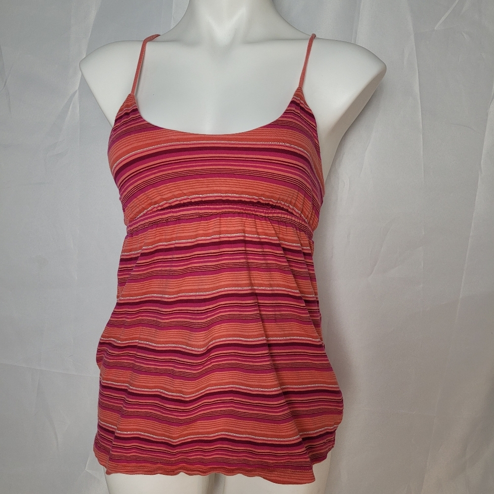 Aeropostle Pink & orange stripped tank
